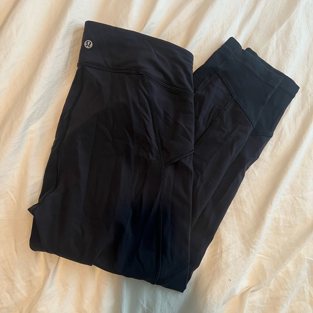 Lululemon Black cropped Leggings